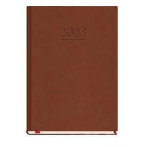 2026 Kalendarz MiP Popularny A5, Brązowy